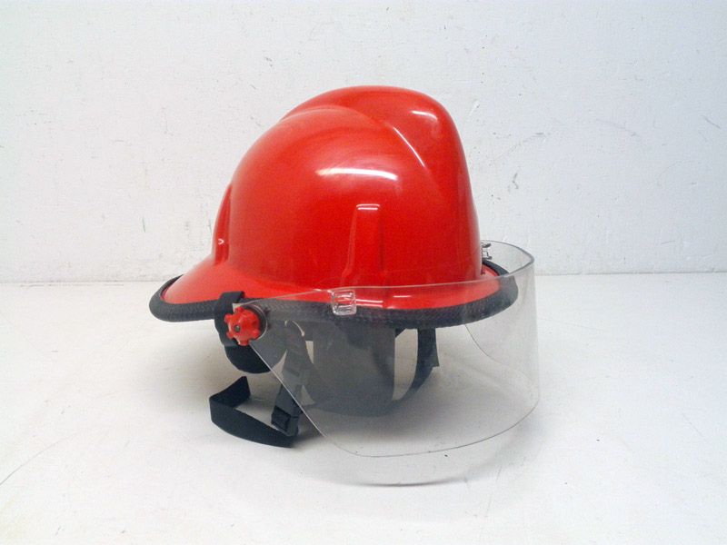 casco bombero seguridad plastico 18x26.5x33 1u